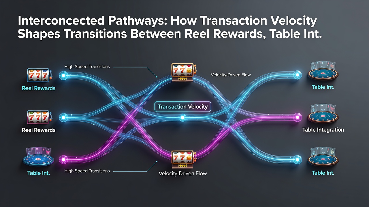Flow diagram illustrating how fast transactions move players from slot bonuses through table games into elevated membership tiers
