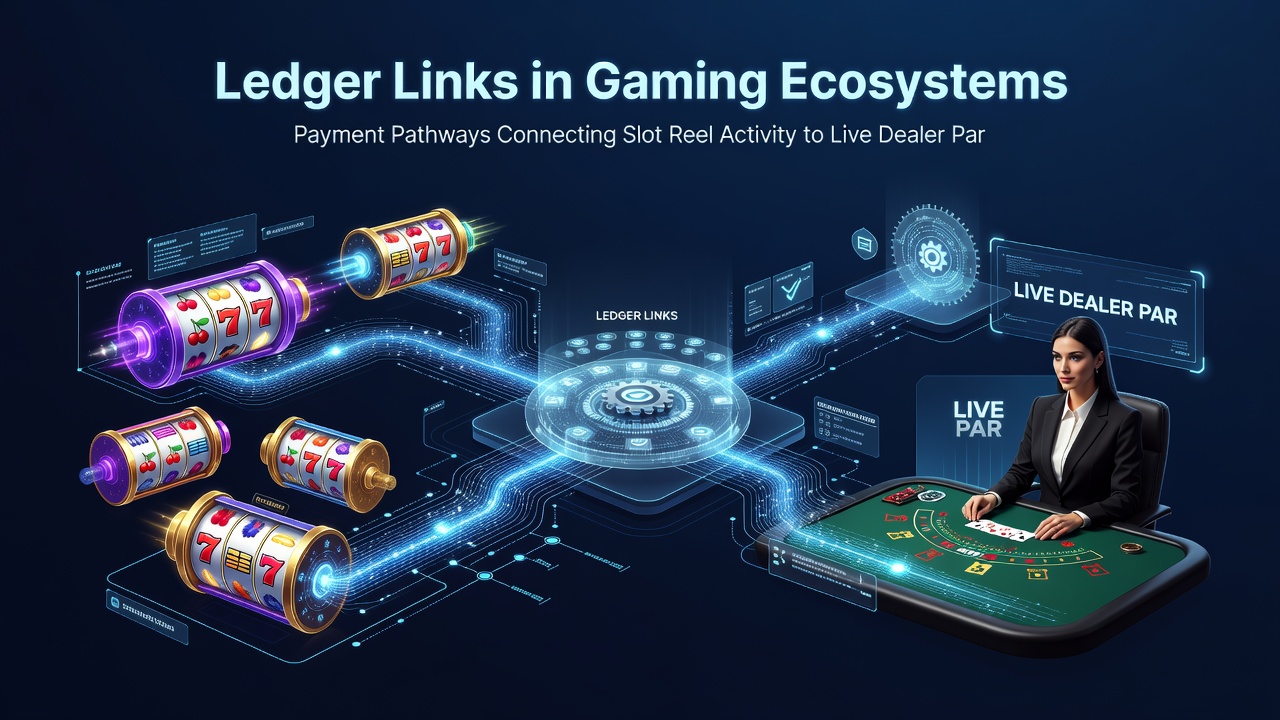 Player loyalty progression chart showing connections between slot and live dealer activity